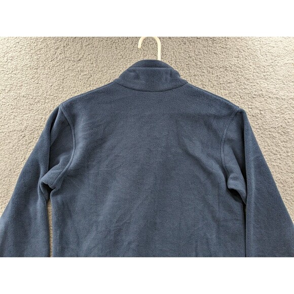 NWT Columbia Birch Falls Kids Fleece Zip Up Jacket Blue with Red Zipper - Picture 7 of 8